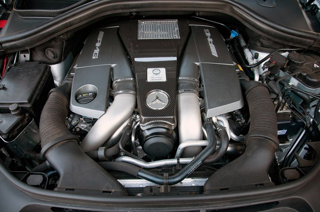2012 Mercedes-Benz ML63 AMG engine