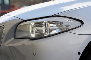 2012 BMW M550d xDrive headlight