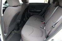 2012 Kia Soul Base 1.6L Eco rear seats