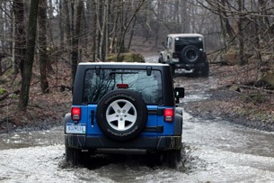 2012 Jeep Wrangler Sport off-road