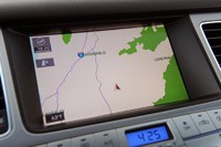 2012 Hyundai Genesis navigation system