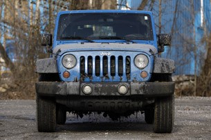 2012 Jeep Wrangler Sport front view
