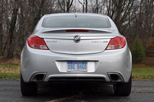 2012 Buick Regal GS rear view