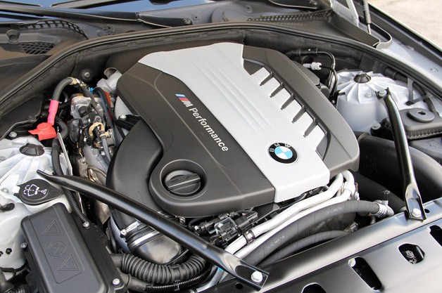 2012 BMW M550d xDrive engine