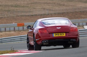 2013 Bentley Continental GT V8 on track