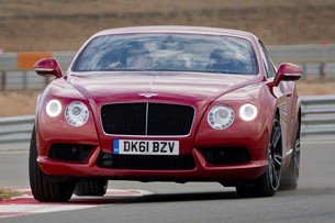 2013 Bentley Continental GT V8 on track