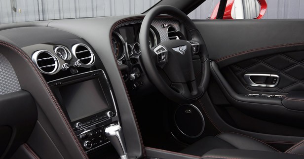 2013 Bentley Continental GT V8 interior
