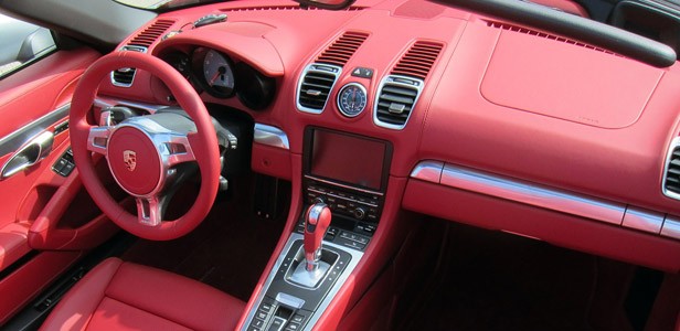 2013 Porsche Boxster S interior