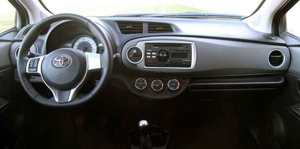 2012 Toyota Yaris SE interior