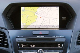 2013 Acura ILX navigation system