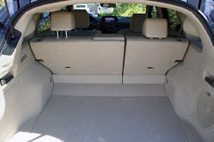 2013 Acura RDX rear cargo area