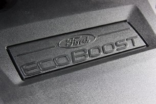 2013 Ford Escape engine detail