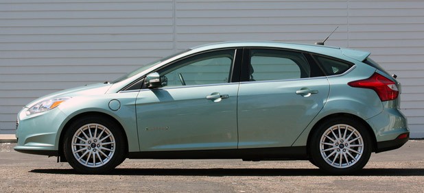 2012 Ford Focus Electric side view
