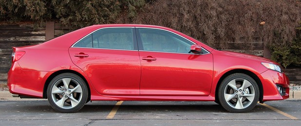 2012 Toyota Camry SE V6 side view