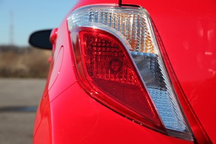 2012 Toyota Yaris SE taillight