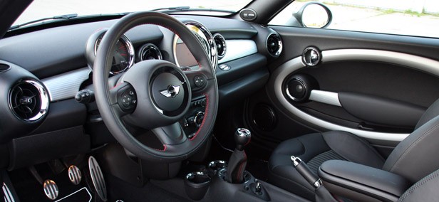 2012 Mini John Cooper Works Coupe interior