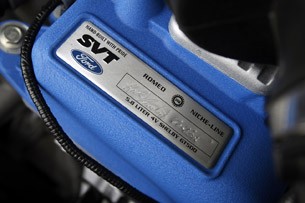 2013 Ford Shelby GT500 engine detail