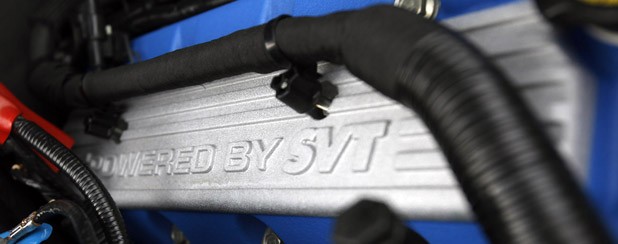 2013 Ford Shelby GT500 engine detail