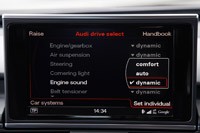 2013 Audi S6 settings display