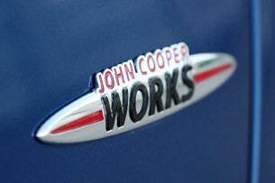 2012 Mini John Cooper Works Coupe badge