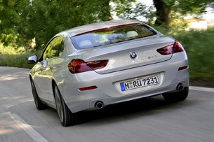 2013 BMW 6 Series Gran Coupe driving