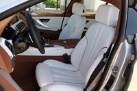 2013 BMW 6 Series Gran Coupe front seats