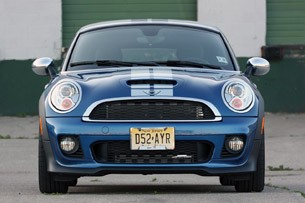 2012 Mini John Cooper Works Coupe front view