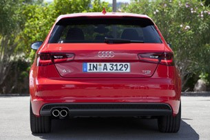 2013 Audi A3 rear view