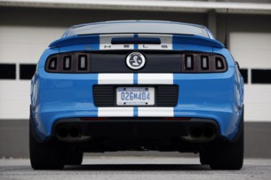 2013 Ford Shelby GT500 rear view