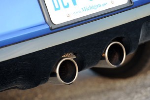 2012 Volkswagen Golf R tailpipes