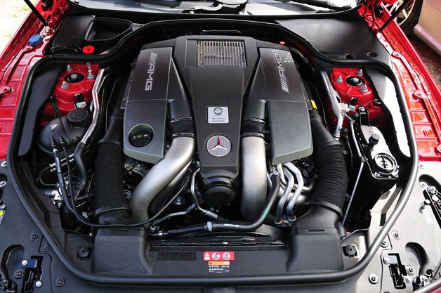 2013 Mercedes-Benz SL63 AMG engine