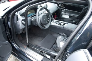 Jaguar XJ Nurburgring Taxi interior