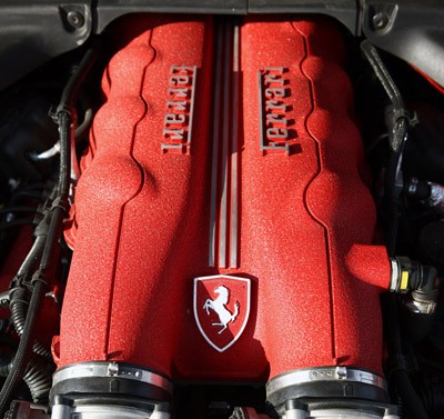 2013 Ferrari California engine