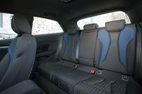 2013 Audi A3 rear seats