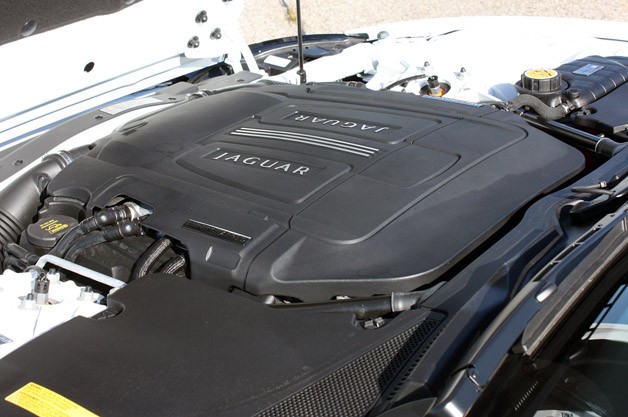 2012 Jaguar XKR-S engine