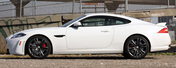 2012 Jaguar XKR-S side view