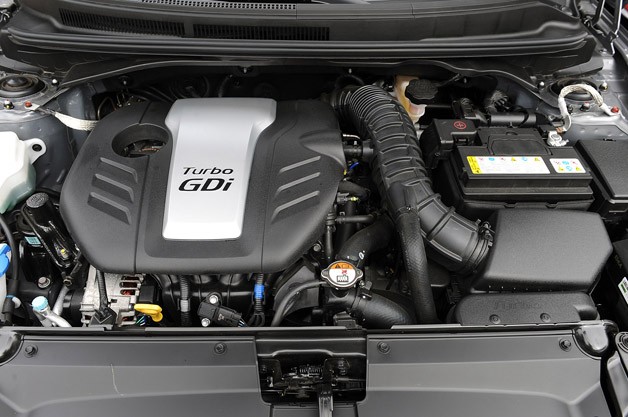 2013 Hyundai Veloster Turbo engine