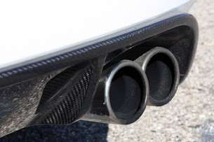 2012 Jaguar XKR-S exhaust tips