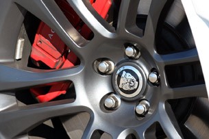 2012 Jaguar XKR-S wheel detail