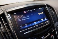 2013 Cadillac ATS audio system display