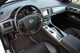 2012 Jaguar XFR interior