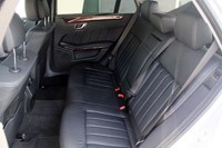 2012 Mercedes E 300 BlueTEC Hybrid rear seats