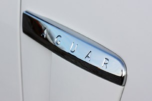 2012 Jaguar XFR chrome trim