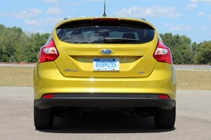 2012 Ford Focus 1.0-liter EcoBoost rear view