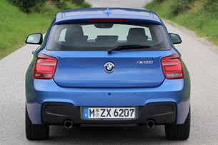 2012 BMW M135i rear view