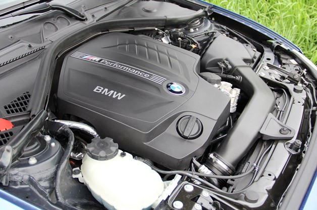 2012 BMW M135i engine