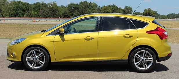 2012 Ford Focus 1.0-liter EcoBoost side view
