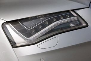 2012 Audi A8 Hybrid headlight