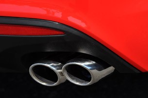 2013 Hyundai Elantra Coupe exhaust tips
