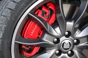 2012 Jaguar XFR brake caliper